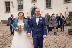 das Glückliche Brautpaar in Meißen